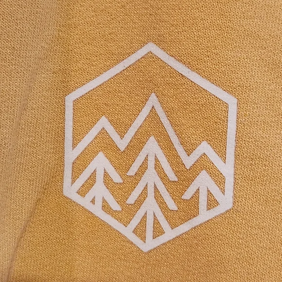 Men's Yellow Hoodie Size XL - Picture 5 of 6